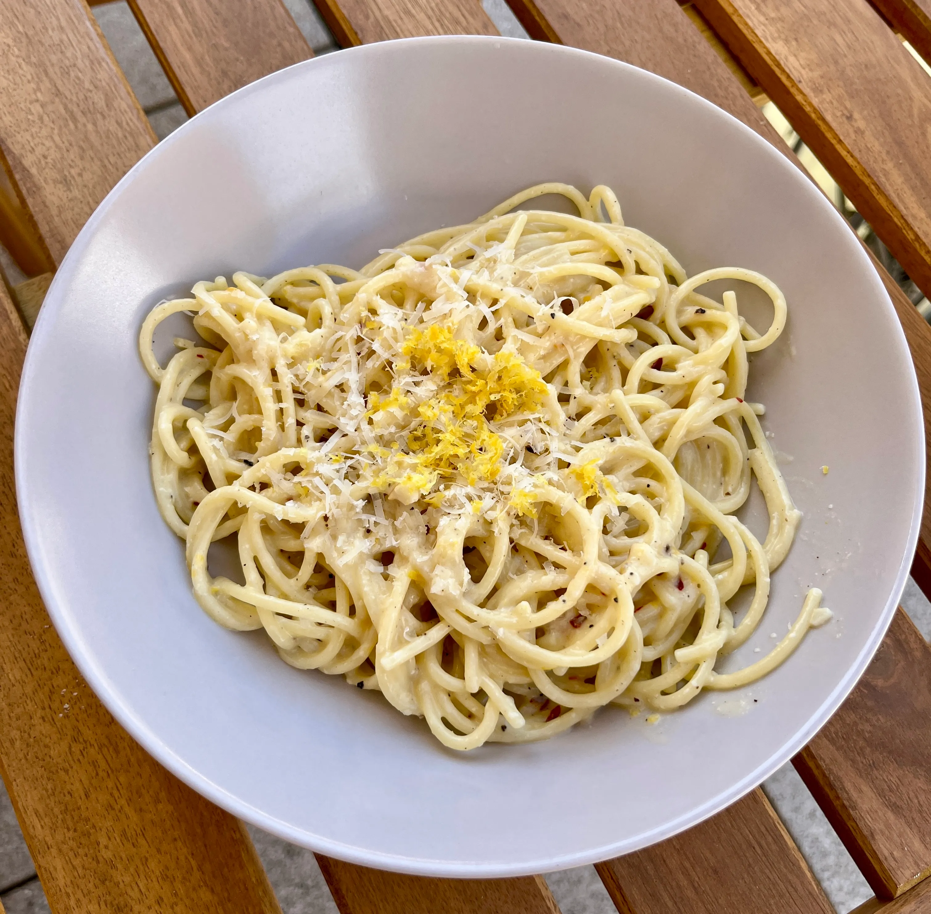 Spaghetti al Limone